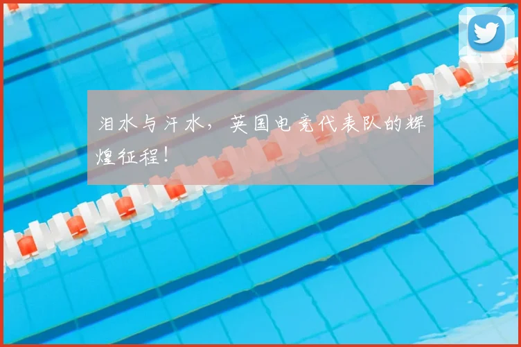 泪水与汗水，英国电竞代表队的辉煌征程！